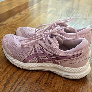 ASICS Women's Gel-Contend 7 Light Pink Athletic Shoes